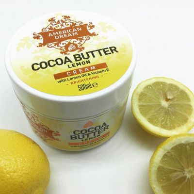 NEW: American Dream Cocoa Butter Cream 500ml with LEMON