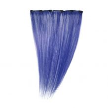 Blue Clip-In Human Hair Extensions
