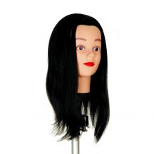 Human Hair Training Mannequin Head
