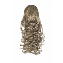 Ponytail hair extensions clip on or drawstring - Curly Ponytail 