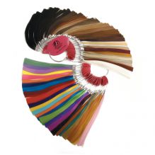 Premium Synthetic Fibre Hair Accessories Colour Ring